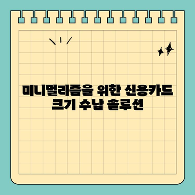 신용카드 크기 가죽 수납함으로 가방 공간 절약하기| 똑똑한 수납 팁 | 가방 정리, 효율적인 수납, 미니멀리즘
