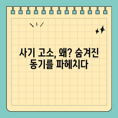 사기 고소 사건, 가해자의 동기는 무엇일까? | 동기 분석, 범죄 심리, 사건 해결