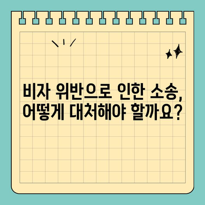 비자 위반 소송| 항소 및 재심 절차 완벽 가이드 | 이민법, 소송, 재판, 법률 팁