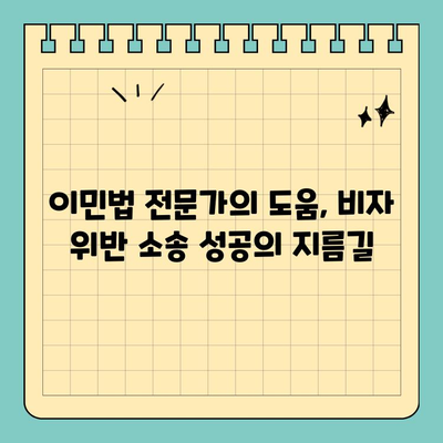 비자 위반 소송| 항소 및 재심 절차 완벽 가이드 | 이민법, 소송, 재판, 법률 팁