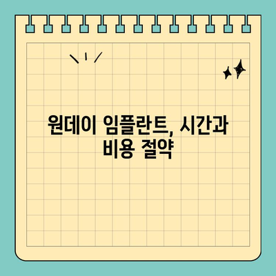 원데이 임플란트, 이제는 의식하 진정법과 컴퓨터 분석으로 더욱 안전하고 편안하게 |  임플란트, 당일 수술, 첨단 기술, 안전성, 편리성