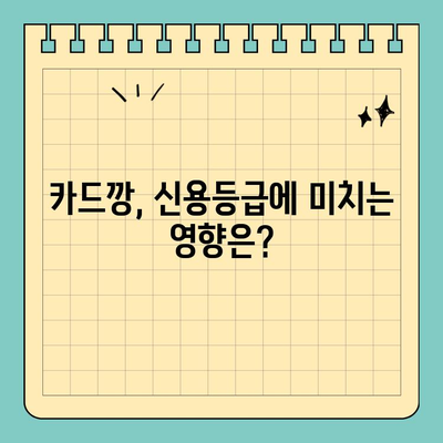 카드깡, 위험한 유혹에 숨겨진 진실| 신용카드 카드깡의 법적 책임과 위험성 이해 | 카드깡, 불법, 처벌, 범죄, 신용등급, 금융