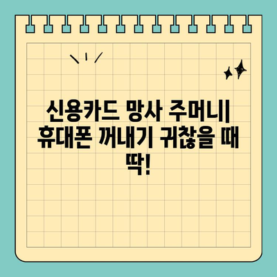 휴대폰 꺼내기 귀찮다면? 💳  휴대성 좋은 신용카드 망사 주머니 추천 |  카드 수납, 망사 주머니, 휴대폰 거치대