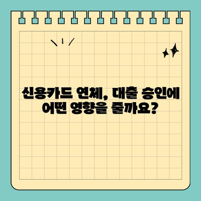 신용카드 연체가 대출에 미치는 영향| 연체와 채무 탕감의 관계 파악하기 | 신용점수, 금융, 대출, 채무 관리
