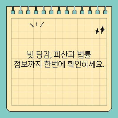 신용카드 연체 규모별 빚 탕감 혜택 비교 분석 | 연체, 빚 탕감, 신용 관리, 파산, 법률